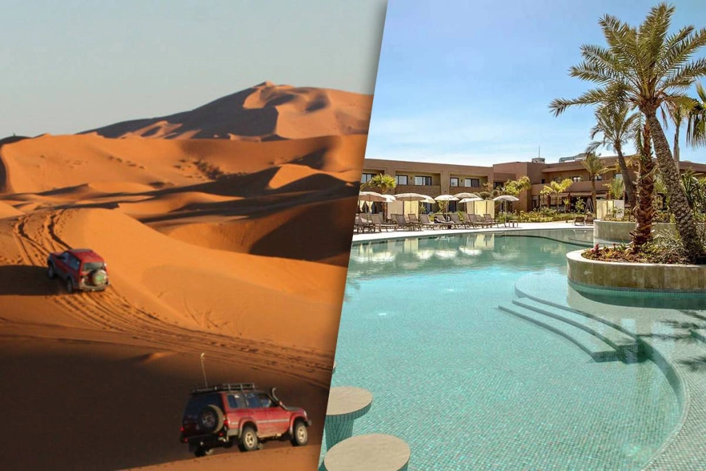 Gecombineerd Het Marokkaanse Zuiden in 4x4 en Uitbreiding Be Live Collection Marrakech 5* - Alleen voor volwassenen