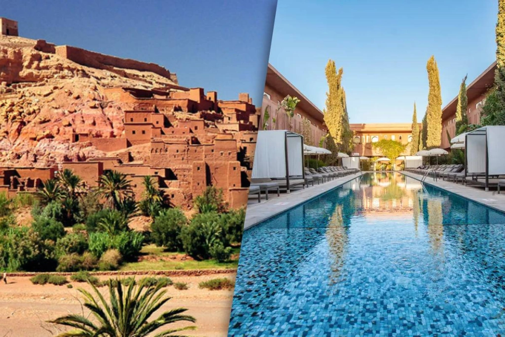 Marokkaanse Grand Sud Tour & Extension Club Eldorador Kenzi Agdal Medina 5*