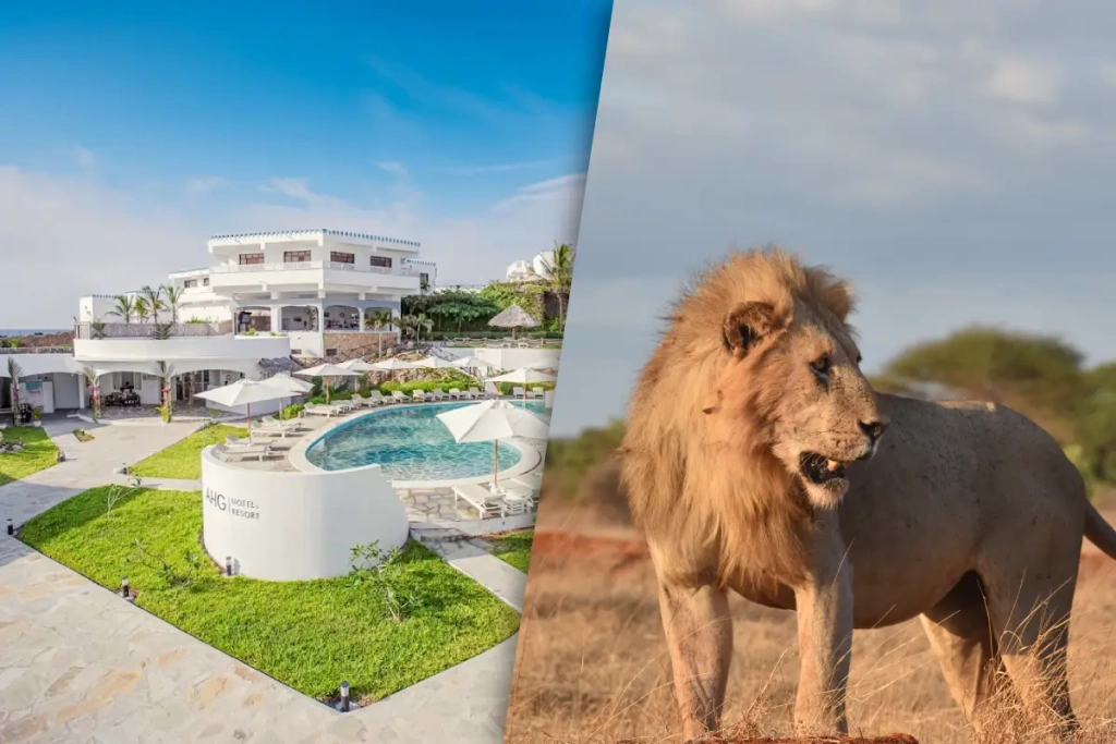 Safari Tsavo East 3D/2N en verblijf in Kappa Club AHG Lion Beach Resort & Spa 4*nl