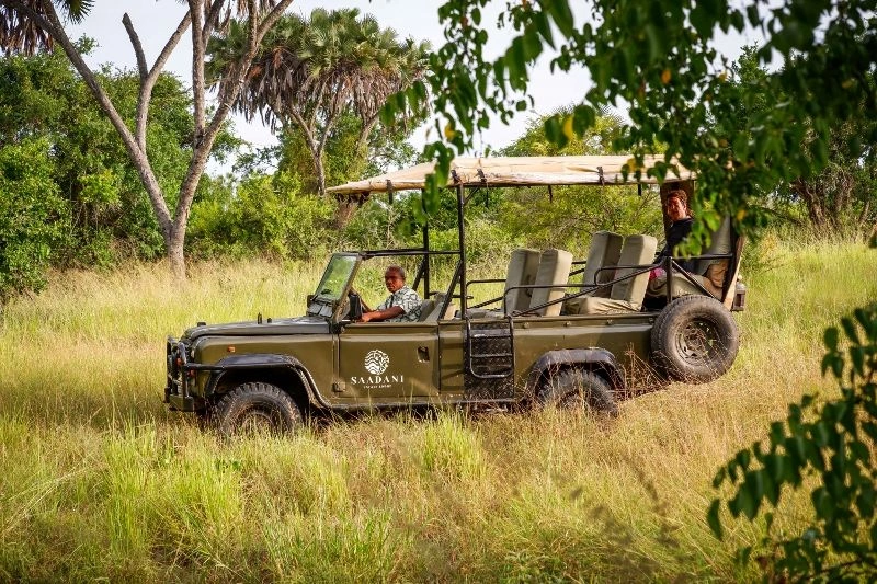 Safari Saadani 1 nacht en verblijf in het 5* Sea Cliff Resort & Spa