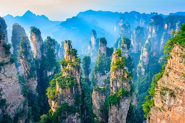 China Panorama Tour en Avatar-gebergte ***