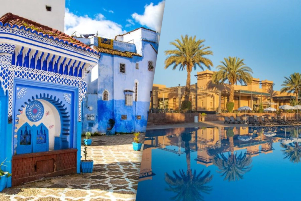 Coralia Circuit Ontdekking van keizerlijke steden en Chefchaouen en uitbreidingsclub Coralia Valeria Dar Atlas Marrakech 4*