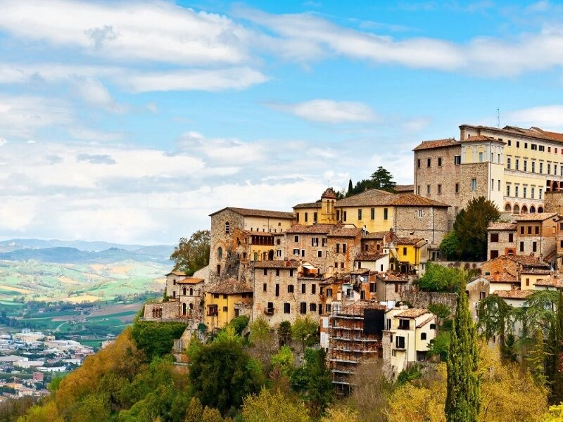 Zelfstandige rondreis langs de bergstadjes van Umbrië - Van Rome naar Rome