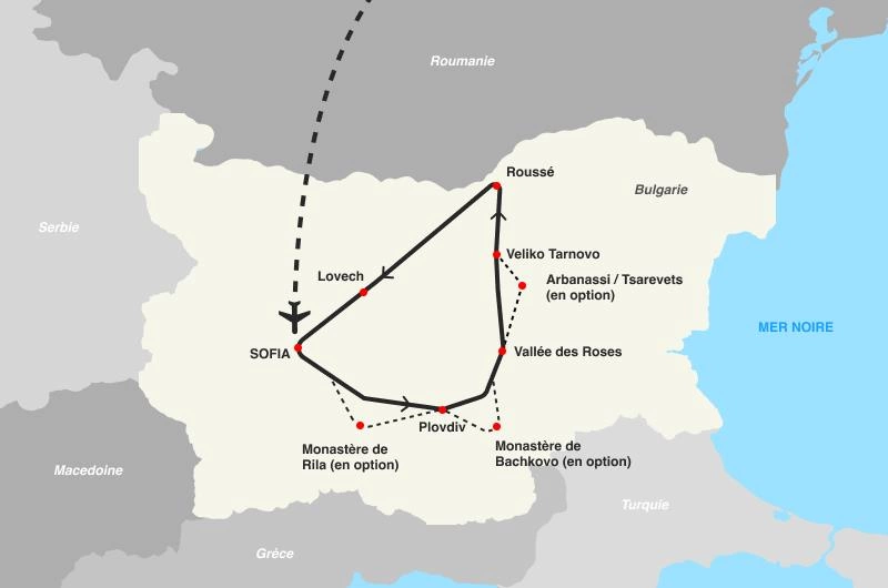 Historische en culturele rondreis door Bulgarije - Maximaal 6 personen.