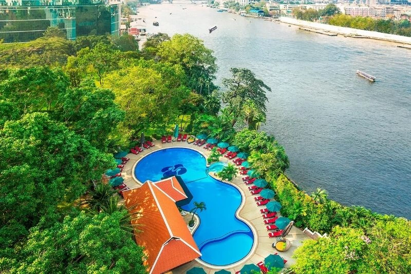 Gecombineerd Royal Orchid Sheraton Riverside Hotel Bangkok 5* & Kantary Beach Hotel Villas & Suites 5