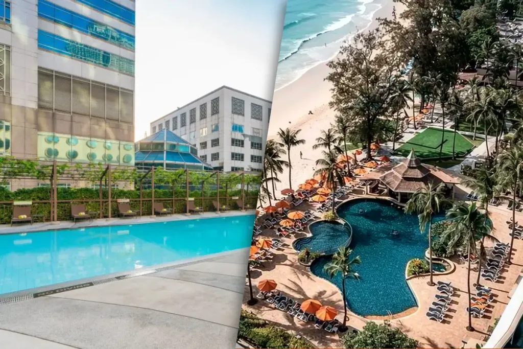 Gecombineerd Kappa City Holiday Inn Bangkok Silom 4* & Club Coralia Beyond Resort Kata 4*