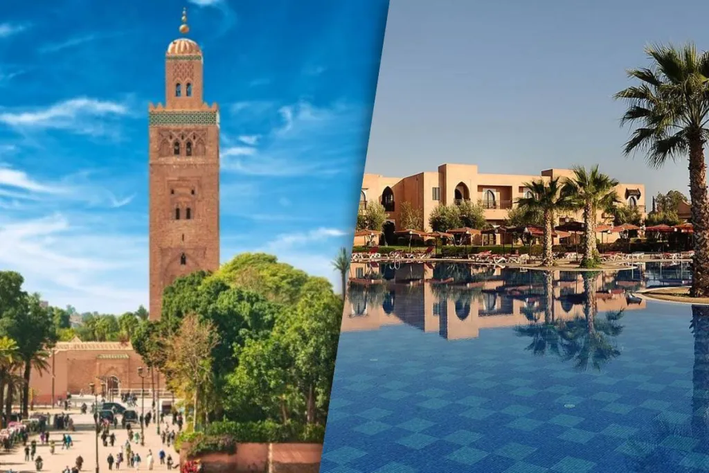 Gecombineerde rondreis langs de keizerlijke steden met verlenging in het Coralia Marrakech Ryads Park & Spa 4* Hotel