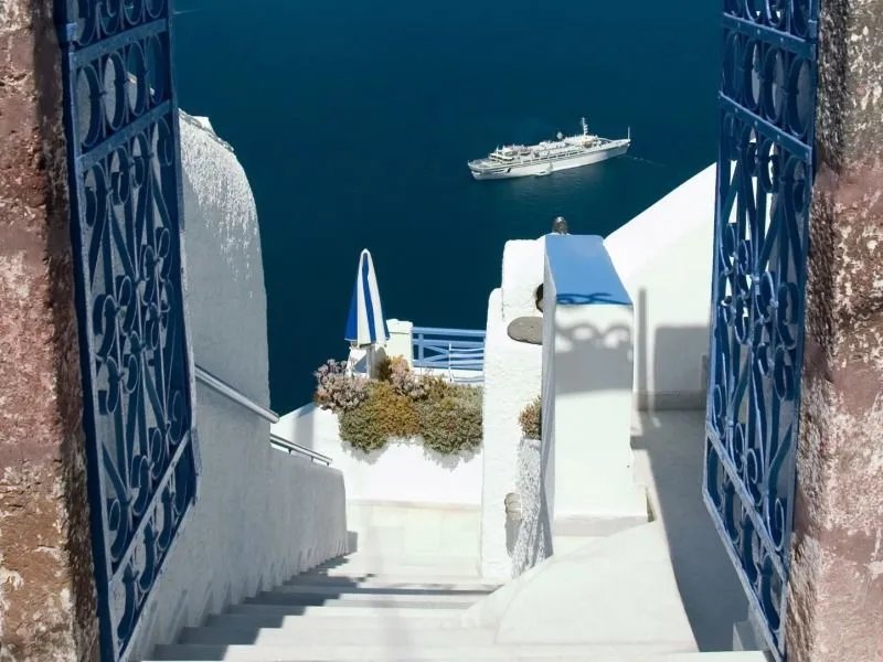 Mykonos Paros Santorini-tour 4* - van Mykonos naar Santorini
