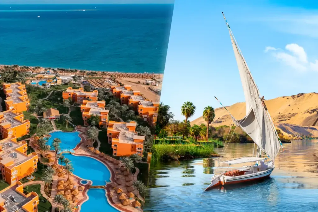 Douceur du Nile Cruise in Dahabeya door Kappa Club + uitbreiding naar Club Eldorador Sentido Caribbean Soma Bay 5*