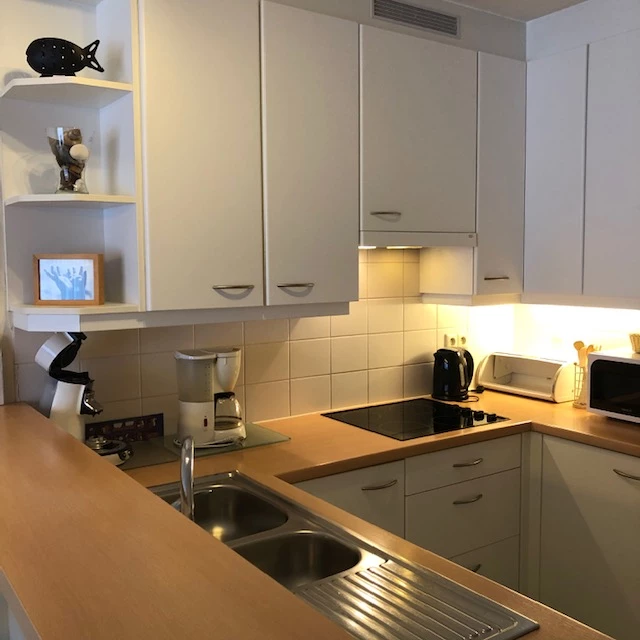 Nieuwpoort nw ingericht vakantie-appartement met garage, 2 tot 4 prs