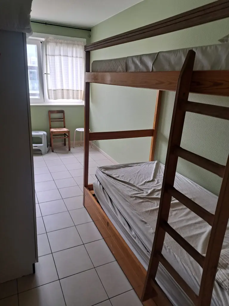 last minute door annulatie: La Panne apart (7de verdieping) 3kamers (7p) zijzeezicht, panoramisch zicht + garage