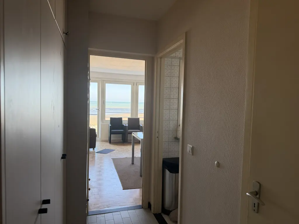 ruim appartement met prachtig rechtstreeks zeezicht 