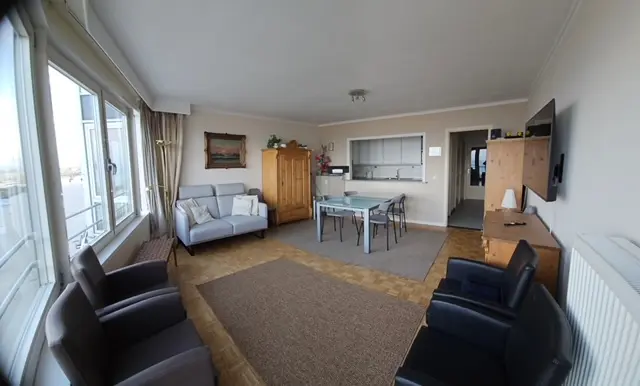 ruim appartement met prachtig rechtstreeks zeezicht 