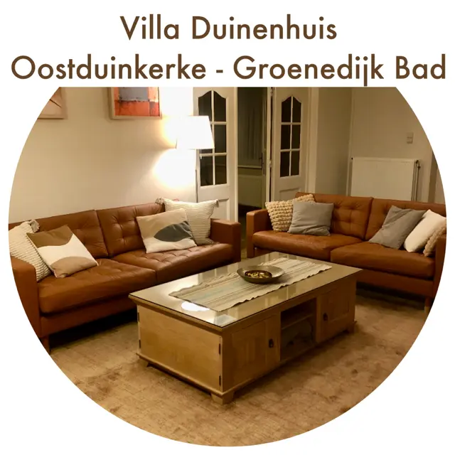 Oostduinkerke Villa Duinenhuis aan Ter Yde Duinen, 200m van zeedijk, een mooi plekje aan onze kust grens Groenendijk- Nieuwpoort