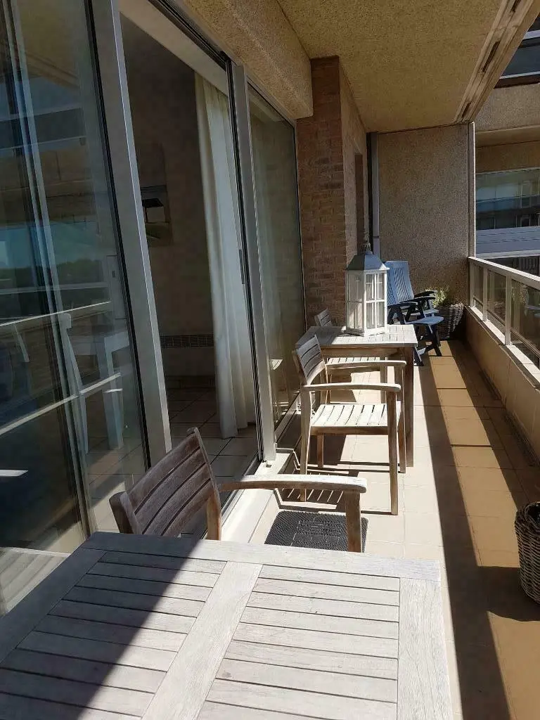 Nieuwpoort-bad:  lastminute 26/5 tot 30/5 vakantieappartement 1-4 personen groot terras